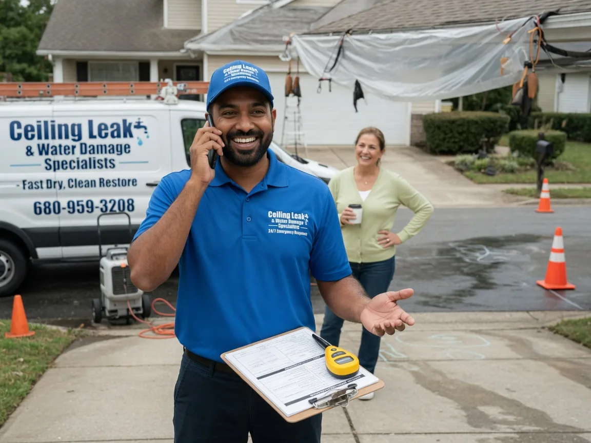 Ceiling Leak Cleanup Littlefork, MN FAQs